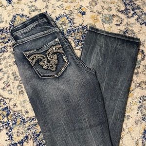 Cato bootcut medium rise jeans